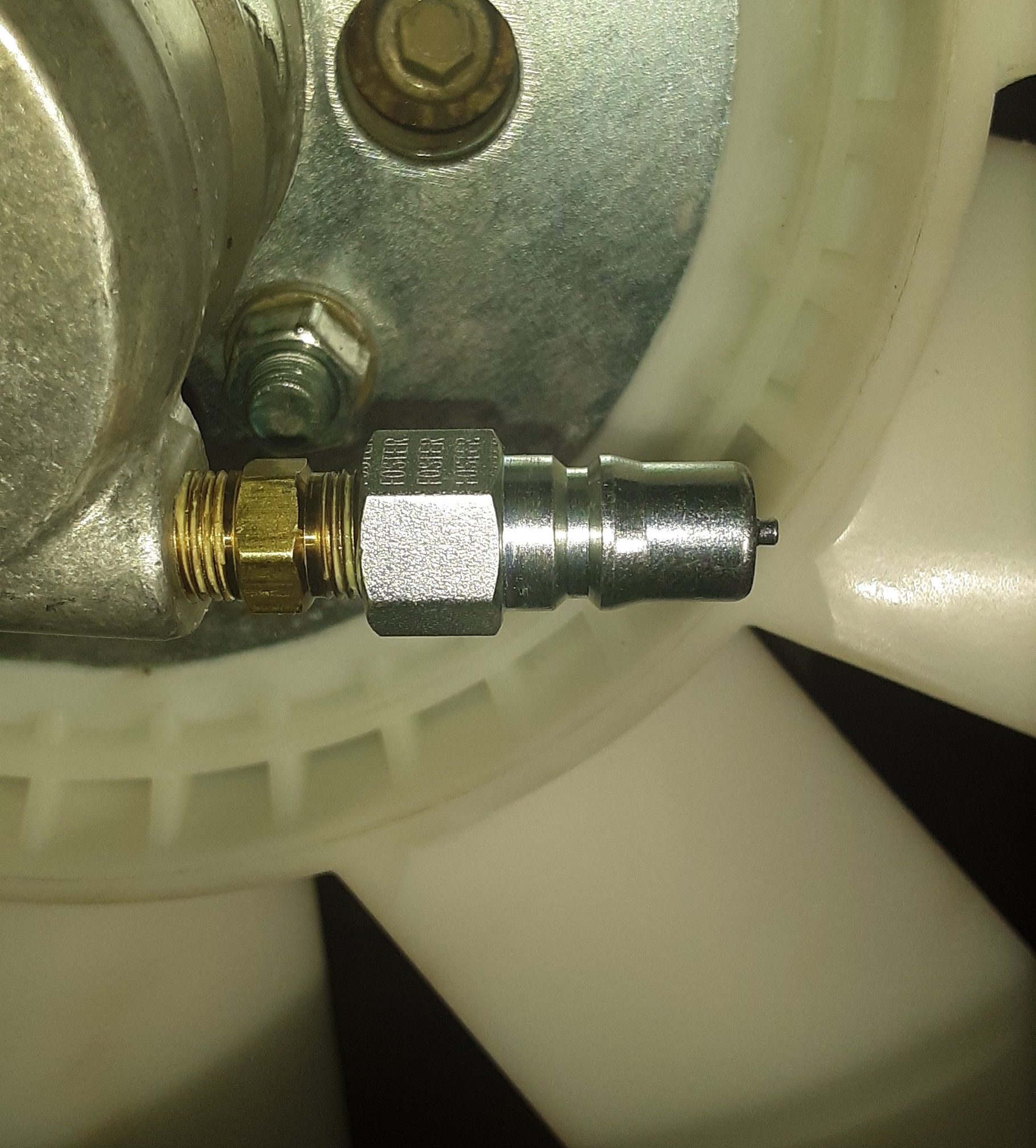 Install Fan Clutch Pressure Line & Quick Disconnect HMMWV Systems